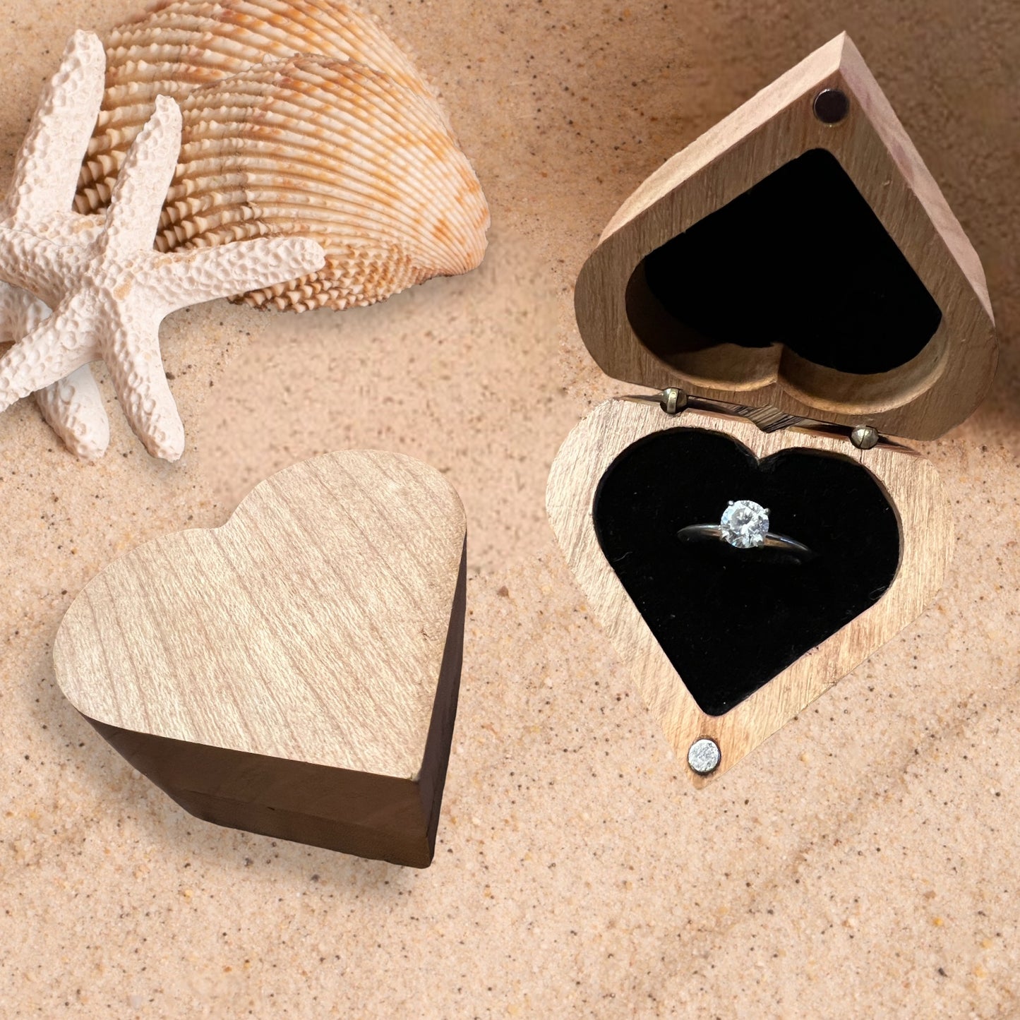 Elegant Keepsake Ring Box