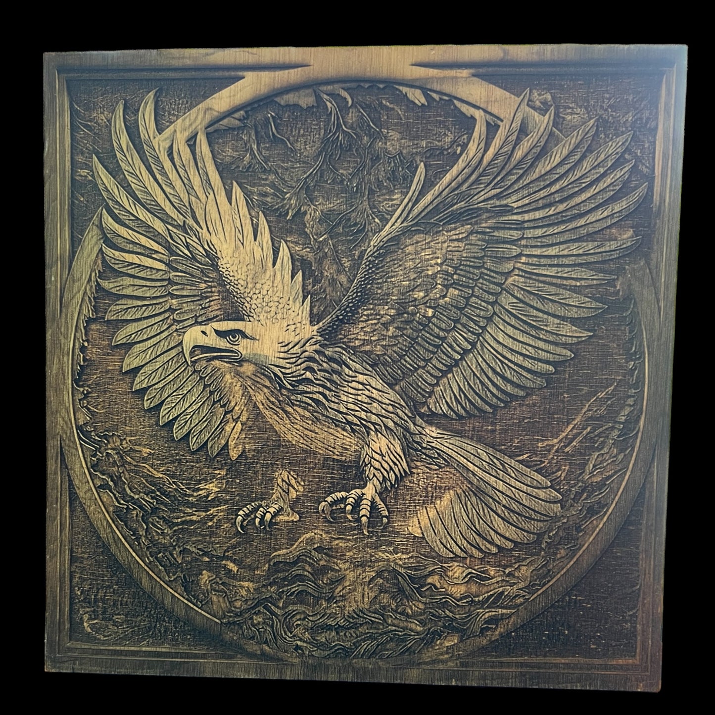 Soaring Majesty Eagle Plaque