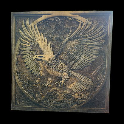 Soaring Majesty Eagle Plaque