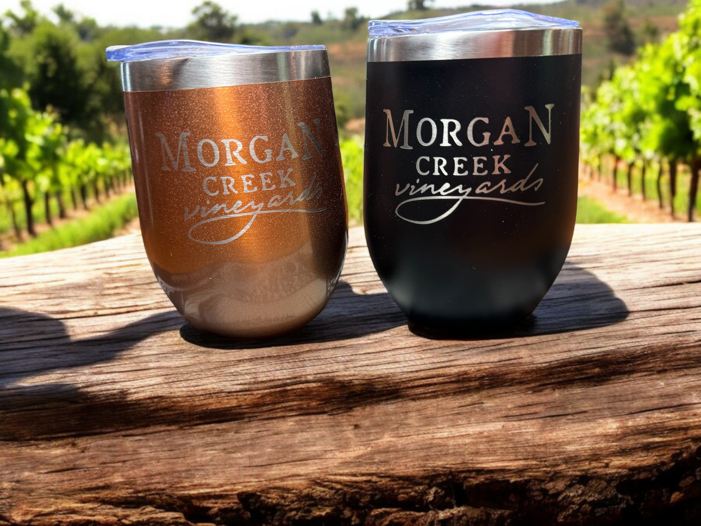 Event personalized wine tumblers